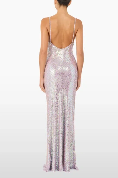 Jenny Packham Foxx Embellished Dress In Multi