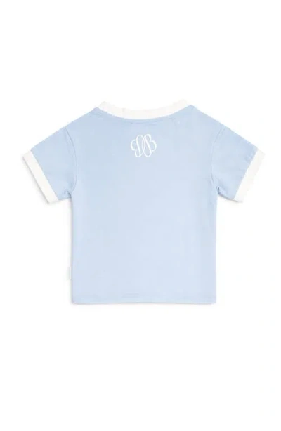 Bits & Bows Cottontail Bunny T-shirt In Blue