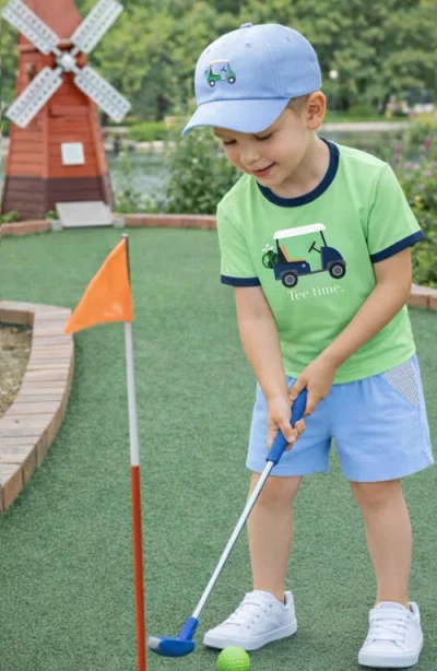 Bits & Bows Tee Time T-shirt In Green