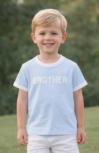 Bits & Bows Brother T-shirt In Blue