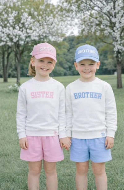 Bits & Bows Brother Baseball Hat In Blue