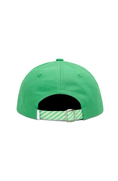Bits & Bows Tee Time Baseball Hat In Green