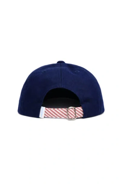 Bits & Bows Lobster Baseball Hat In Blue