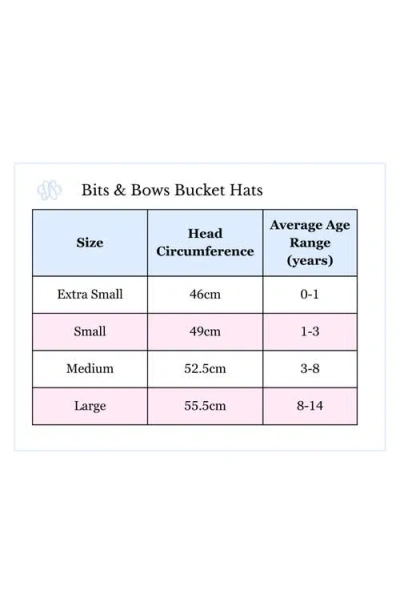Bits & Bows Rainbow Golf Bucket Hat In Multi
