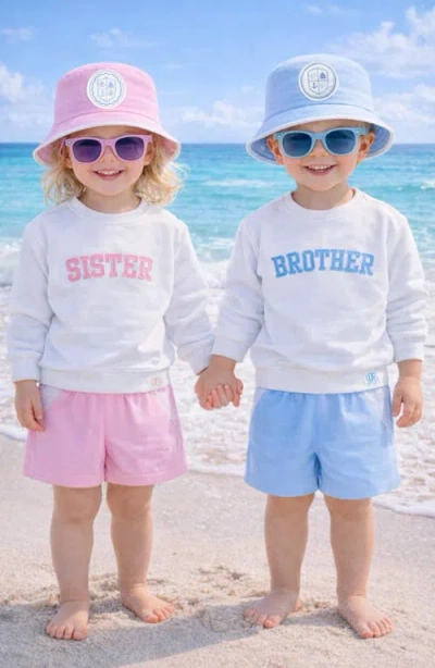 Bits & Bows Brother Sweatshirt In White