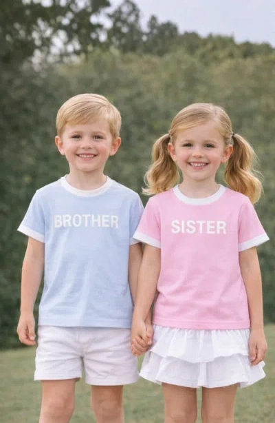 Bits & Bows Sister T-shirt In Pink