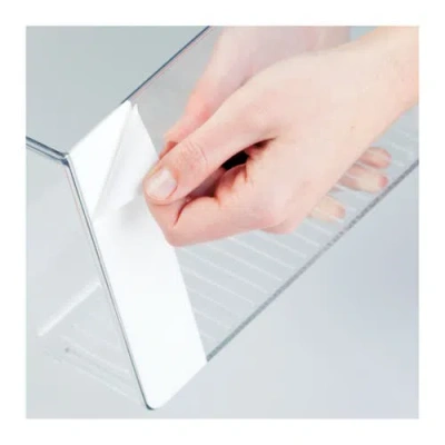Idesign Adhesive Organizer Bin For Kitchen In Transparent