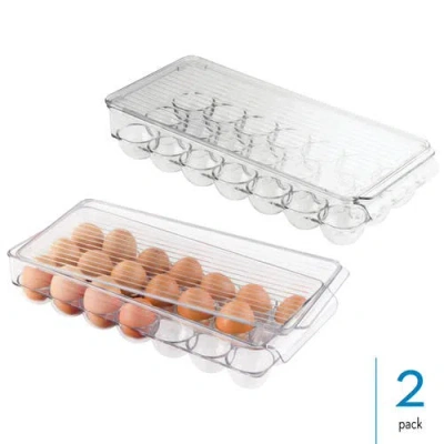 Idesign Plastic Egg Holder In Transparent
