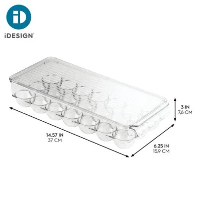 Idesign Plastic Egg Holder In Transparent