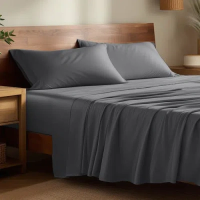 Bare Home Cooling Rayon Sheet Set In Gray