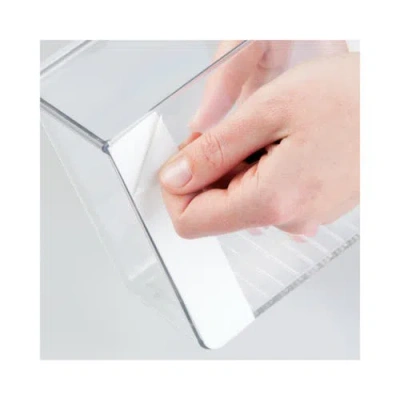 Idesign Adhesive Organizer Bin For Kitchen In Transparent