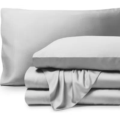 Bare Home Cooling Rayon Sheet Set In Gray