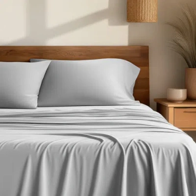 Bare Home Cooling Rayon Sheet Set In Gray