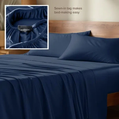 Bare Home Cooling Rayon Sheet Set In Blue