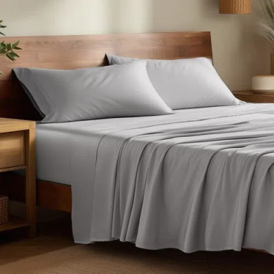 Bare Home Cooling Rayon Sheet Set In Gray