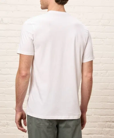 Pact Softspun Essential V-neck Tee In White