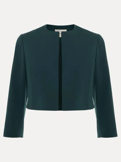 Phase Eight Arlette Teal Jacket In Blue