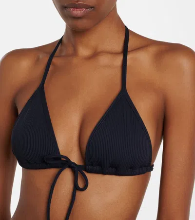 Montce Binded Emma Bikini Top In Black