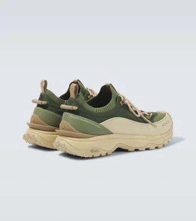 Moncler Trailgrip Lite 3 Low Top Sneaker In Green