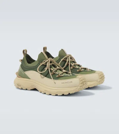 Moncler Trailgrip Lite 3 Low Top Sneaker In Green