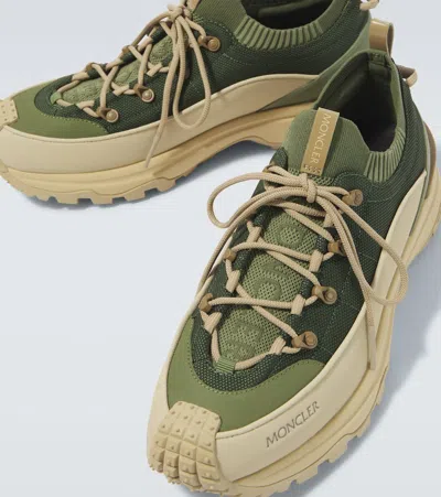 Moncler Trailgrip Lite 3 Low Top Sneaker In Green