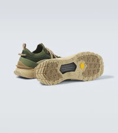 Moncler Trailgrip Lite 3 Low Top Sneaker In Green