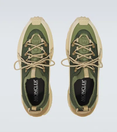 Moncler Trailgrip Lite 3 Low Top Sneaker In Green