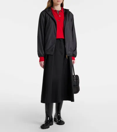 Moncler Fegeos Technical Jacket In Black