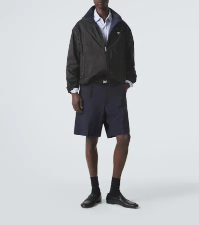 Prada Re-nylon Jacket In Black