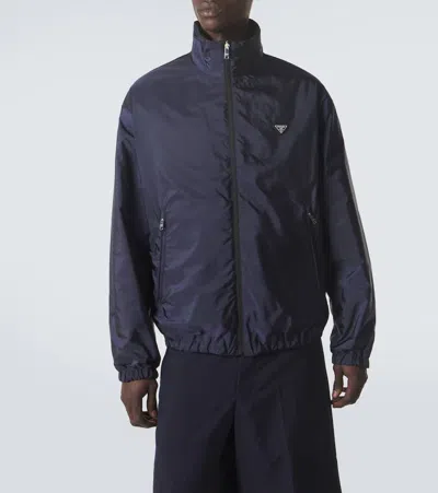 Prada Re-nylon Jacket In Black