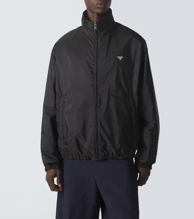 Prada Re-nylon Jacket In Black