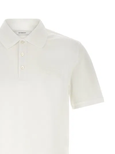 Givenchy White Cotton Polo In White
