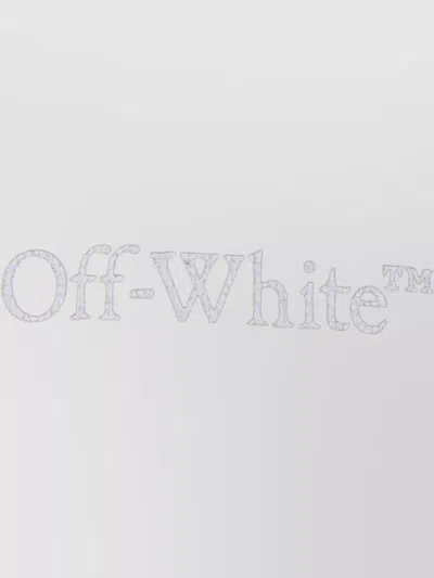 Off-white Half Arrows Graphic Pullover Hoodie With Drawstring Hood In Black