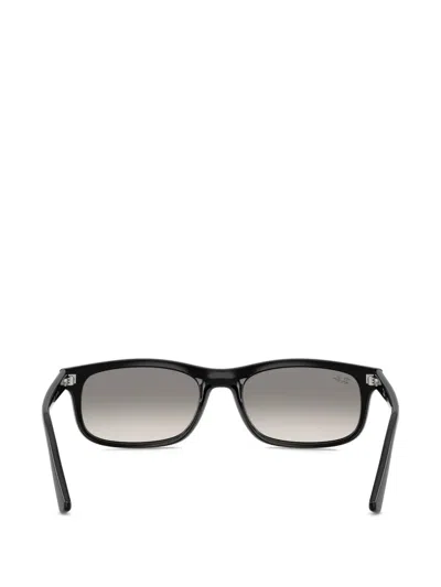 Ray Ban Rectangle-frame Sunglasses In Black