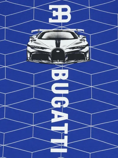 Bugatti Car-print T-shirt In Blue