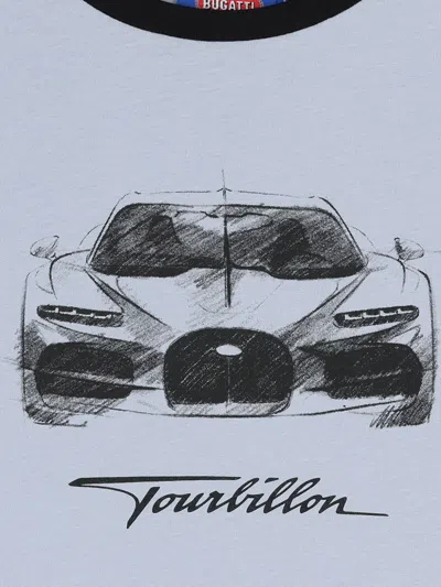 Bugatti Car-print T-shirt In Blue