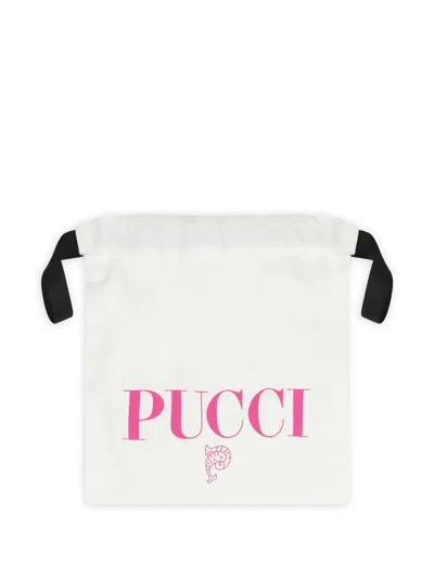 Pucci Junior Printed Headband In Red