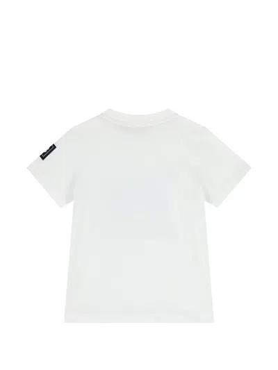 Bugatti T-shirt Mit Auto-print In White