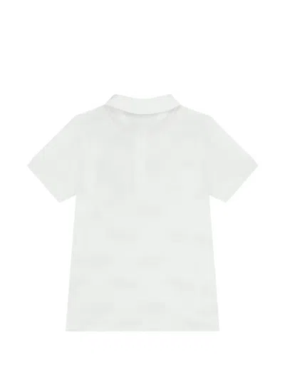 Bugatti Poloshirt Mit Auto-print In White