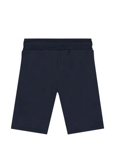 Bugatti Logo-print Drawstring Shorts In Blue