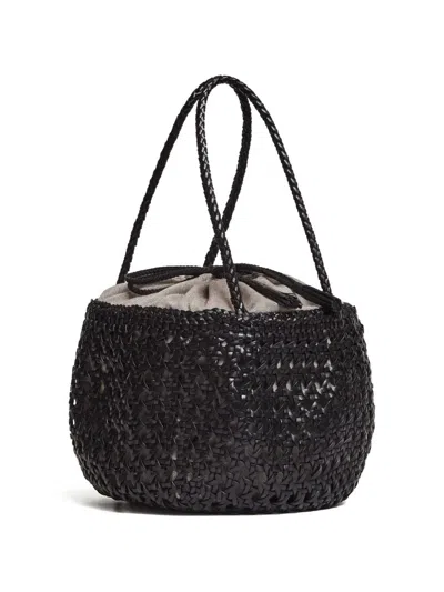 Dragon Diffusion Juventus Woven Crossbody Bag Dual Handles In Multi
