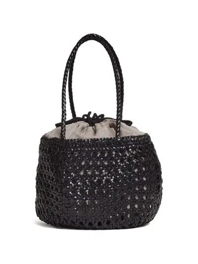 Dragon Diffusion Juventus Woven Crossbody Bag Dual Handles In Multi