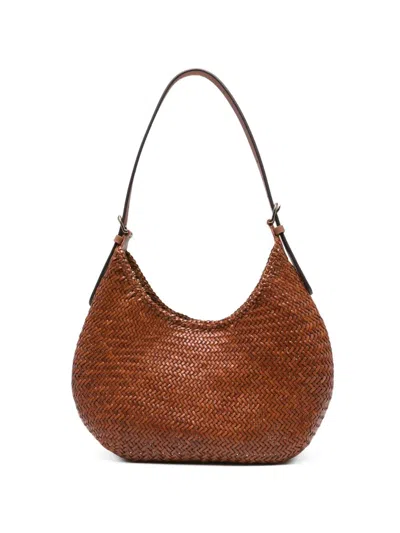 Dragon Diffusion "luna Mezza" Bag In Brown