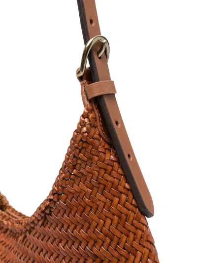 Dragon Diffusion "luna Mezza" Bag In Brown