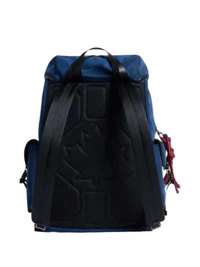 Dsquared2 Heritage Backpack In Blue