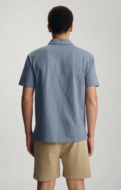 Mavi Relaxed Drawstring Short In Olive Gray In Blue
