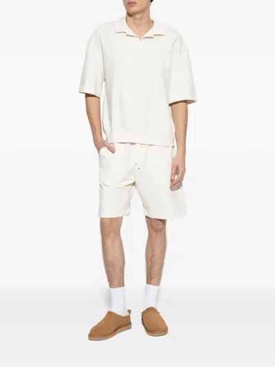 Hanro Drawstring Shorts In White