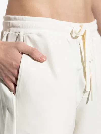 Hanro Drawstring Shorts In White