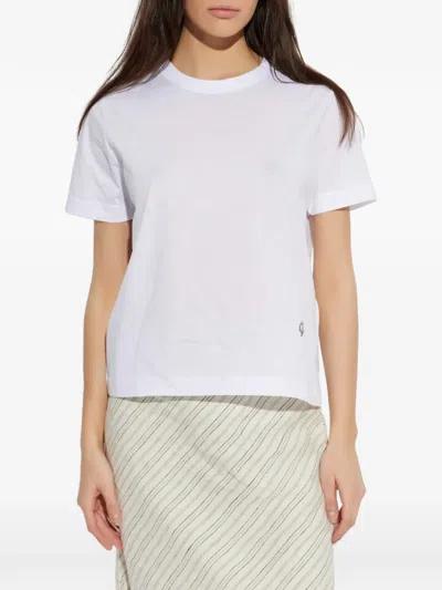 Samsoe & Samsoe Sacamino Graphic T-shirt In White