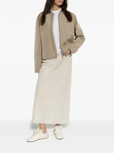Samsoe & Samsoe Sarobinson Jacket In Neutral